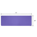 GAOMON TPE Yoga Mat 183*61*6cm Non-slip Gym Pad Purple