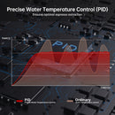 GAOMON Espresso Machine with Milk Frother and Grinder 15 Bar Automatic Espresso Coffee Machine Coffee Maker