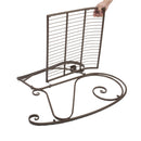 GAOMON Iron Wire Single Rocking Chair with Backrest Simple Classic Lightweight Chair