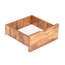 GAOMON Steel Frame Three-drawing Bedside Table Household Furniture for Living Room