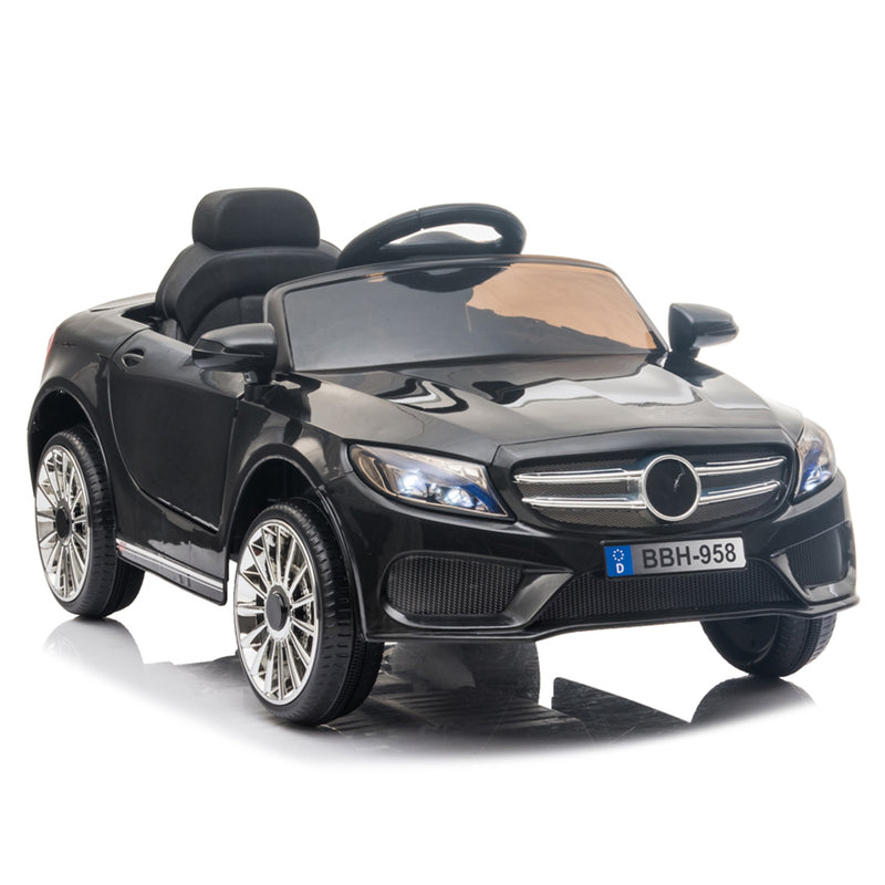 YIWA Kids 12V Ride on Car Dual Drive 3 Gears 2.4ghz RC Electric Car with LED Headlights