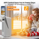 GAOMON 1500W Space Heater 16 inch WiFi Small Electric Heater