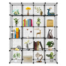 GAOMON Diy 20-cube Storage Rack Multifunctional Unit Modular Organizer