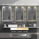 GAOMON LED Bathroom Mirror 20 x28  Large Dimmable Wall Mirrors with Front Backlight Anti Fog Shatter-Proof