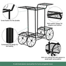 GAOMON 6 Detachable Plant Stand Car Shape Corner Plant Shelf