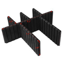 GAOMON Storage Bag Cosmetic Bag Makeup Artist Travel Storage Bag Black