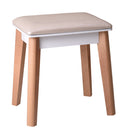 GAOMON Dressing Table Bedroom Solid Wood Simple Dressing Table White