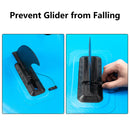 GAOMON Inflatable Stand Up 11ft Paddle Board with Removable Fin Surfboard Sup Blue Gray