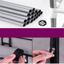 GAOMON Shoe Cabinet 6-layer Double-row 12-compartment Shoe Organizer Container Wine Red