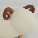 GAOMON Kids Decorative Animal Storage Stool Home Cartoon Chair White