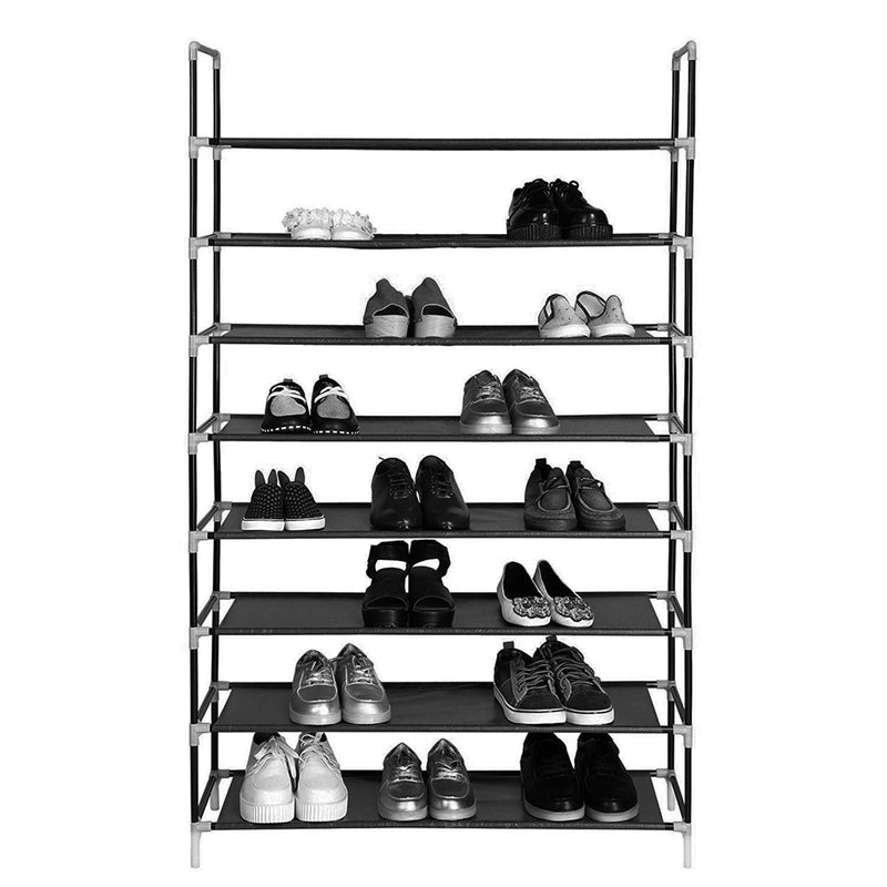 RONSHIN 100cm 8 Layers Shoe Rack Ultra Large Capacity Portable Simple Shoe Rack