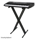 GAOMON Dual-Tube X-Shape Q-2xc Electronic Organ Stand Keyboard Bracket Foldable Rack