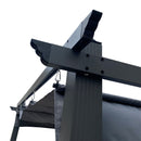 GAOMON Outdoor Patio Retractable Pergola Shady Shelters