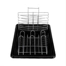 GAOMON Double-Layers Drain Shelf Multifunctional Bowls Dishes Chopsticks Spoons Storage Racks