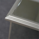 GAOMON Mirrored Desk Vanity Table With 5 Drawers For Home Bedroom Storage