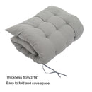 GAOMON Folding Chair Cushion Portable Comfortable 124x48x8cm Grey