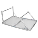 GAOMON Folding Table 90 x 60 x 70cm Foldable Table White