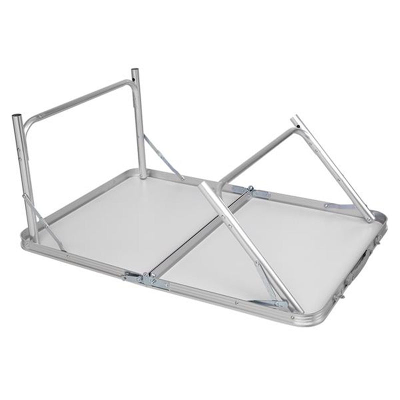 AMYOVE Folding Table 90 x 60 x 70cm Foldable Table White