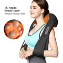 GAOMON U-shaped Shoulder Neck Massager 3-speed Rolling Kneading Massager Black