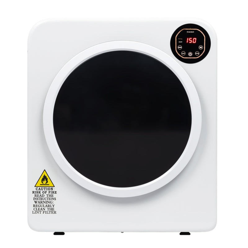 ZOKOP Electric Laundry Clothes Dryer 13.2 Lbs 6kg Tumble Dryer White