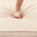 GAOMON 3pcs Weaving Rattan Modular Sofa Set 2 Corner Sofas + 1 Large Coffee Table