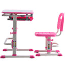 GAOMON Kids Student Desks Chairs Set Liftable Table Set Without Front Baffle Reading Stand Lamp