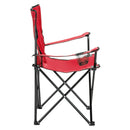 GAOMON Camping Chair Small Simple Foldable Chair 80x50x50cm Red