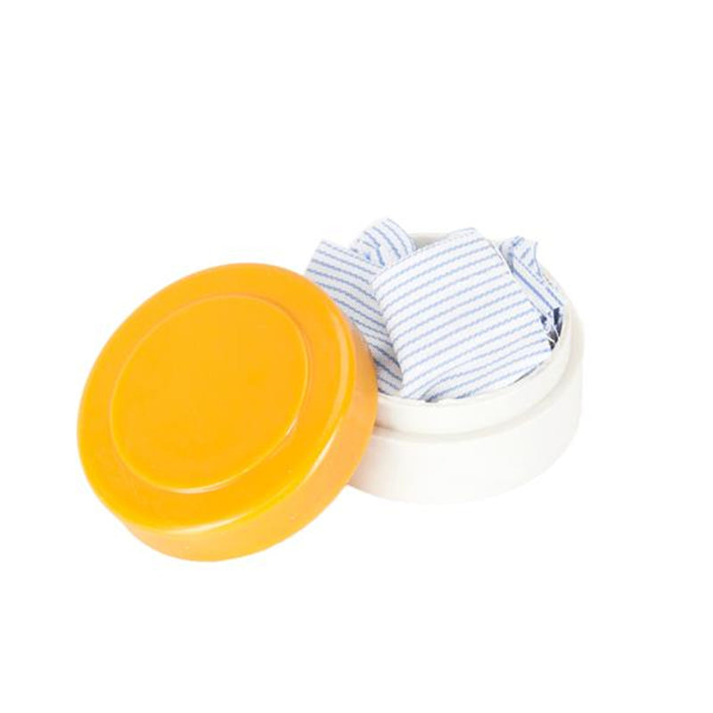 YIWA Rosin Round Box of Yellow Rosin for Violin Viola Cello Natural Non-allergenic Rosin