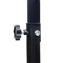 GAOMON Basketball Hoop Portable Removable Transparent Backboard Basketball Stand Black