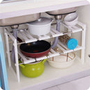 GAOMON Storage Holder Multi-functional Kitchen Sink Rack White