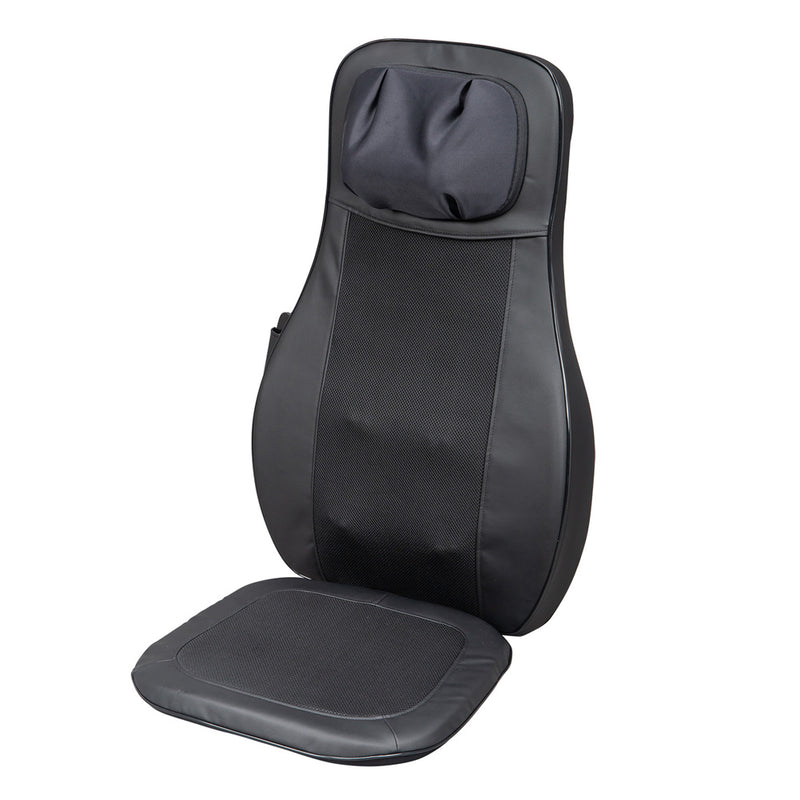DSSTYLES Massage Chair Pad PU Leather with Vibration Heating Kneading Function