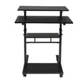 AMYOVE Standing Lifting Computer Table Height Adjustable Laptop Black