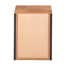 GAOMON Steel Frame Three-drawing Bedside Table Household Furniture for Living Room