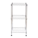 GAOMON 3-Tier Household Metal Storage Racks Adjustable Shelves Organizer