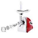 GAOMON Electric Meat Grinder Sausage Stuffer Maker Stainless Cutter Red