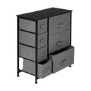 GAOMON 7-Drawer Dresser Storage Cabinet for Bedroom Hallway Closet Office Organizer
