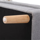 GAOMON Children Sofa for 2 Kids with Detachable Cushion for Living Room Grey