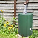 GAOMON 100 Gallon Folding Rain Barrel Foldable Rain Bucket Indoor Outdoor Green