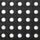 GAOMON Rubber Hexagonal Mat Waterproof Anti-Slip Floor Mat for Bars Kitchen Restaurants 60x90cm
