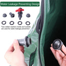 GAOMON 100 Gallon Folding Rain Barrel Foldable Rain Bucket Indoor Outdoor Green