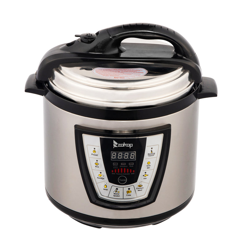 ZOKOP 13-in-1 Electric Pressure Cooker Multi-Functional Push-button Pr