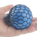 GAOMON Soft Rubber Grape Ball Funny Relief Soothing Fidgets Toy Vent Toy Blue