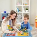 GAOMON Kids Activity Table Set Building Block Table with Chair