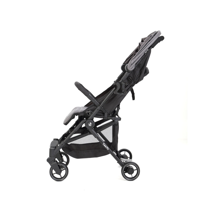 THBOXES Lightweight Stroller with Aluminum Frame Large Seat Area Infant Stroller Black