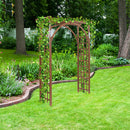 GAOMON 7ft Garden Arches Beautiful Practical Garden Arches for Outdoor Party