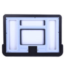 GAOMON Portable Removable Basketball Circle Adjustable Height 210-260cm Black