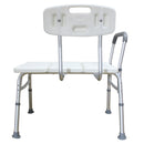 GAOMON Bathroom Safety Shower Chair with Back Anti-Slip Anti-Rust Bath Chair