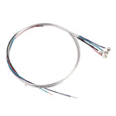 GAOMON Gv100 1/8 Solid Wood Natural Acoustic Violin Bow Rosin Strings Shoulder Rest Kit