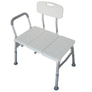 GAOMON Bathroom Safety Shower Chair with Back Anti-Slip Anti-Rust Bath Chair
