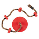 GAOMON Tree Climbing Rope Kids Disc Swing Seat Outdoor Backyard Red